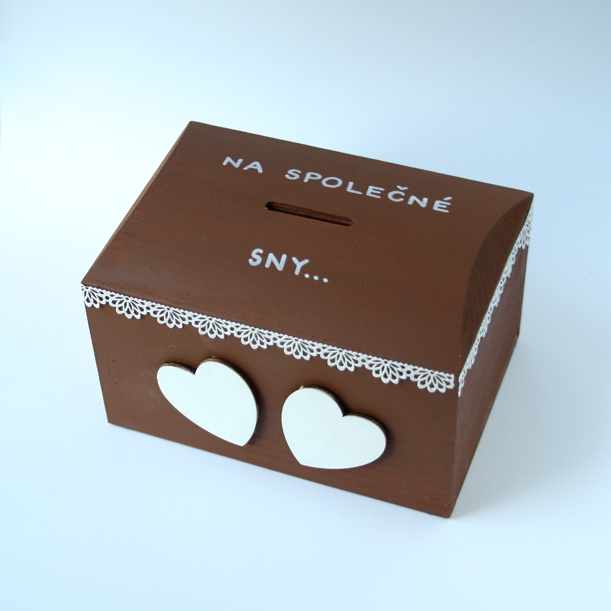 Svatební pokladnička střední - ihned k odeslání