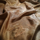 Listy - hnědý šátek