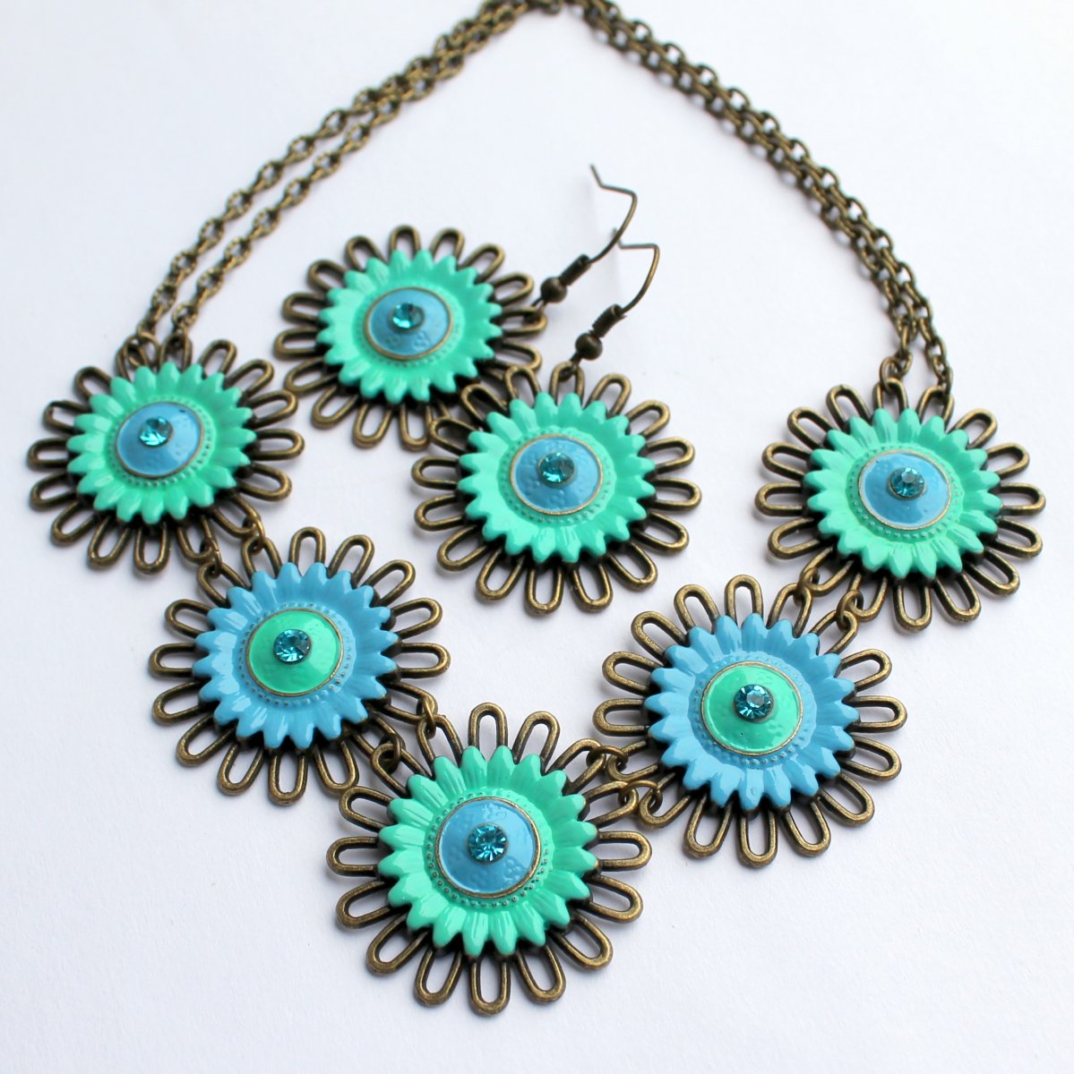 BOHO souprava s květinami