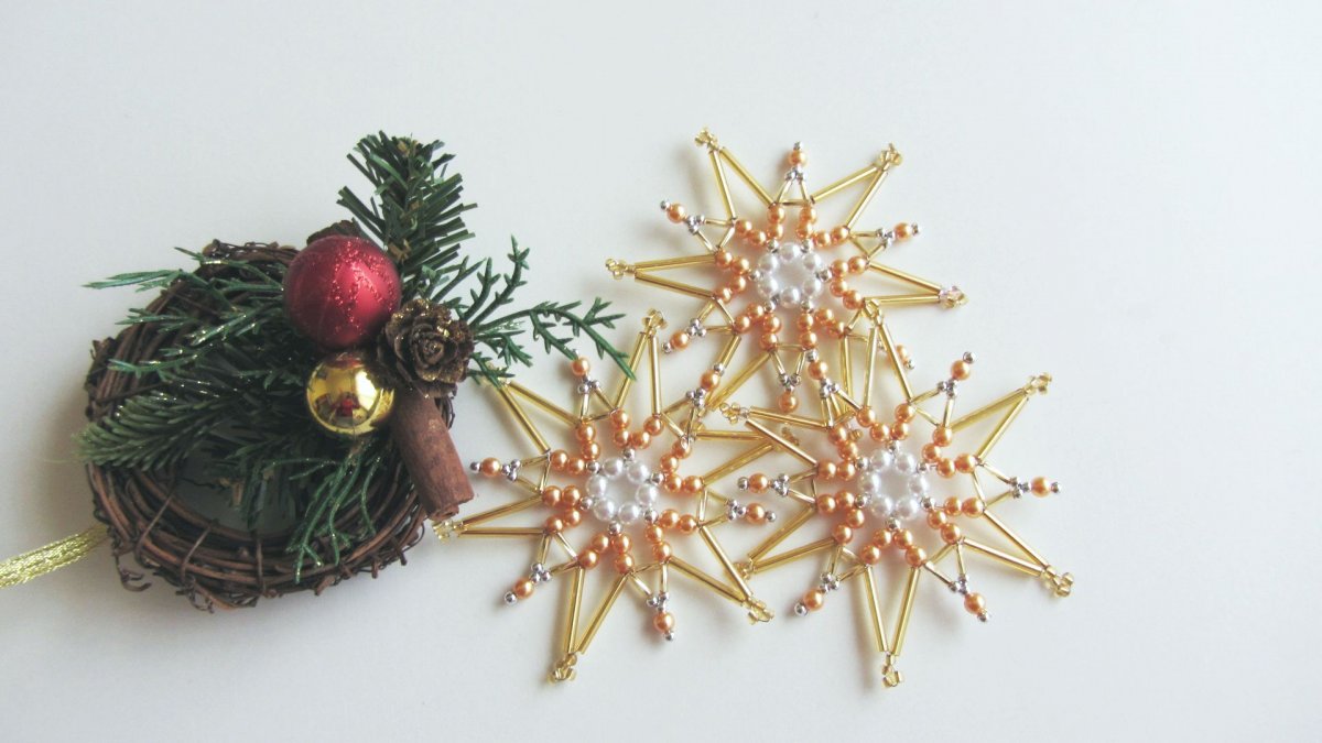Vánoční hvězda - Zlaté Vánoce
