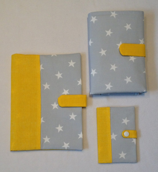 Plenkovníkový set, 3 ks - žlutá a hvězdy