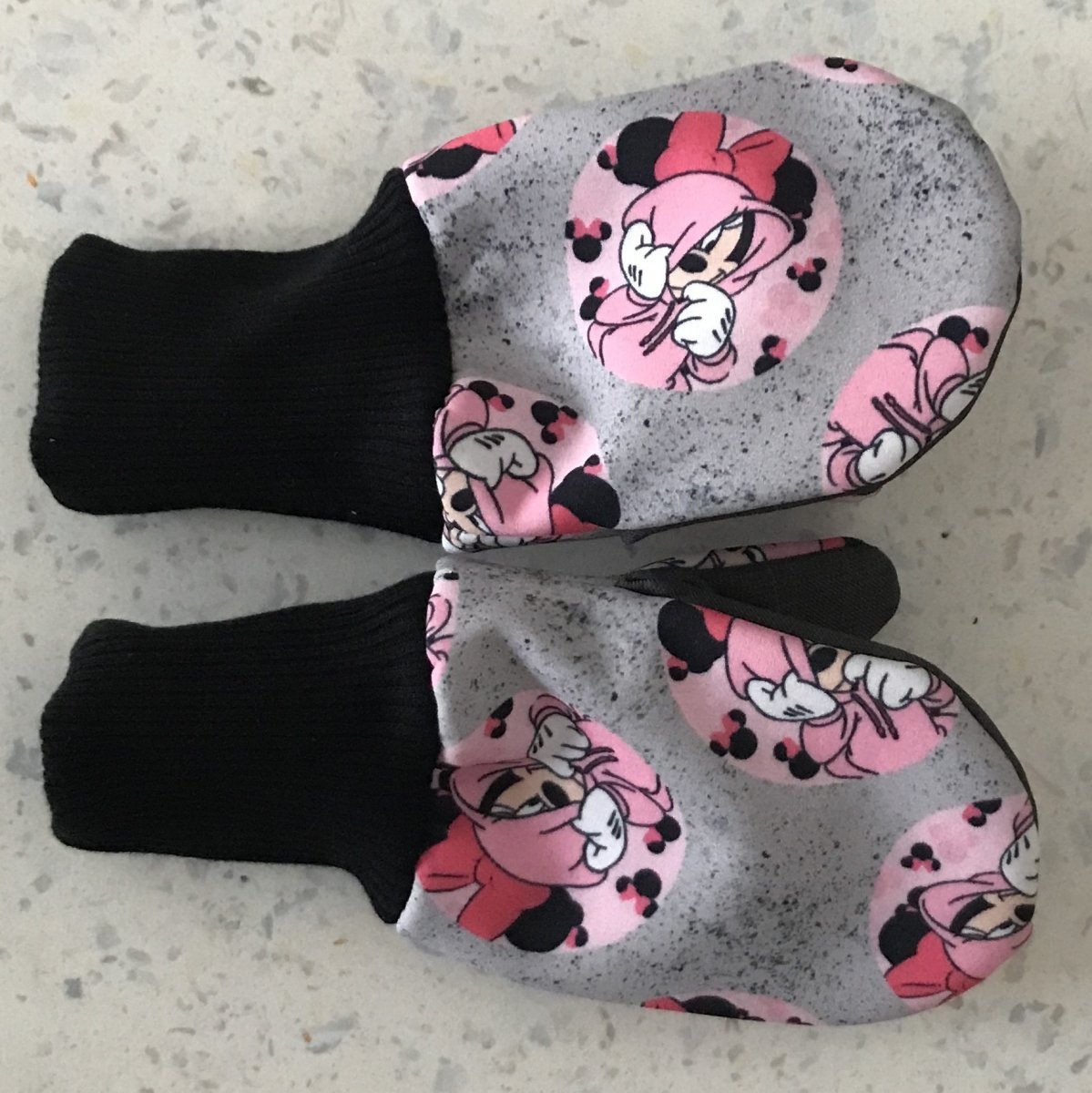 Softshellové rukavice-Minnie