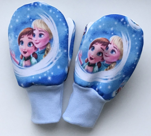 Softshellové rukavice-Frozen