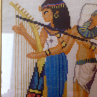 VYŠÍVANÝ OBRAZ; EGYPŤANÉ