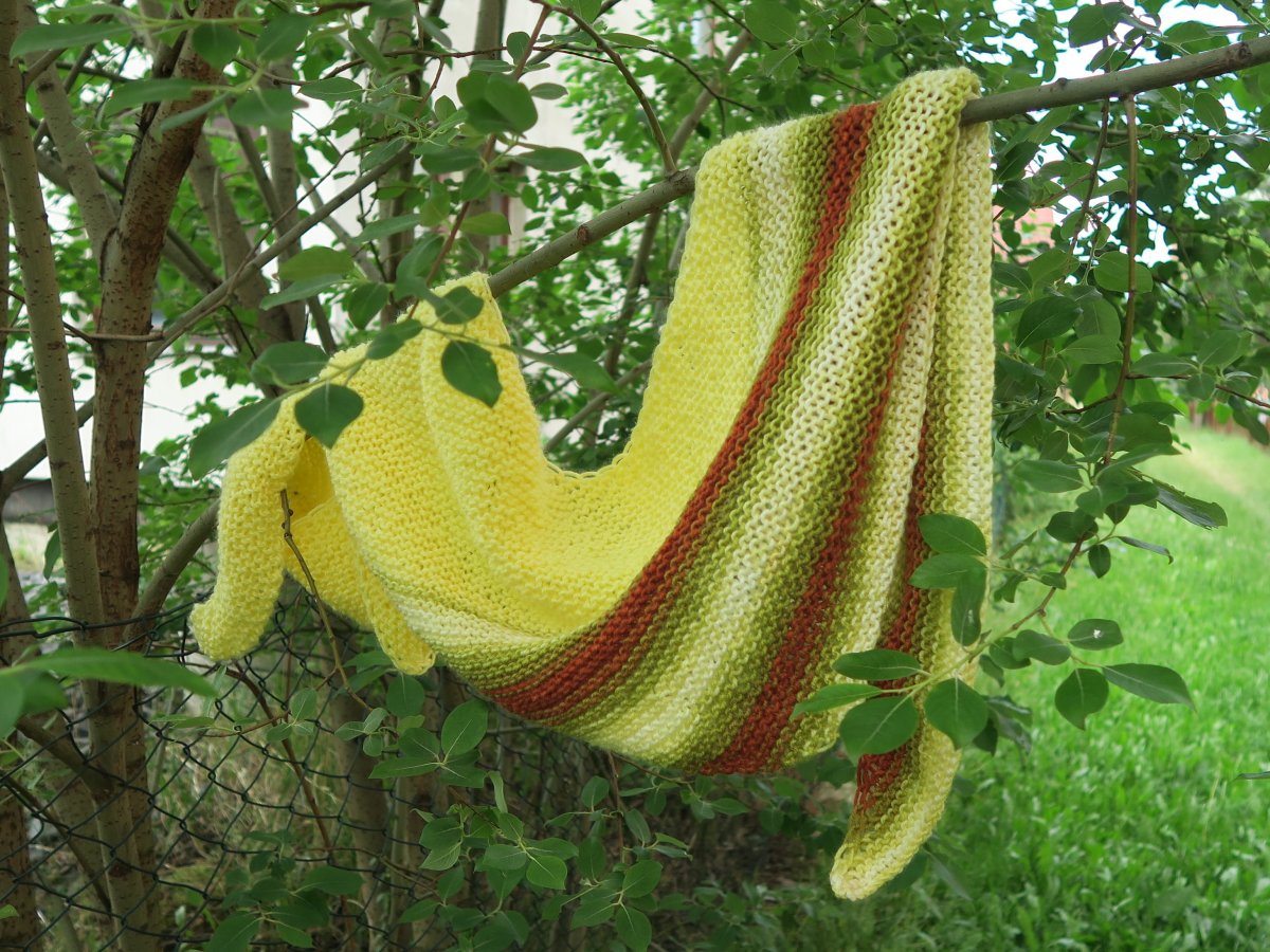 PLETENÝ ŠÁTEK "RADOST"