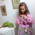 Šatičky s kabelkou "Princezničky"