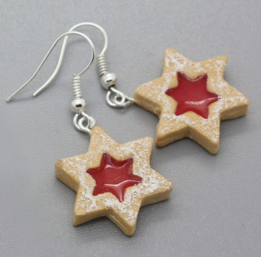 linecké hvězdičky  .. menší 1,8 cm