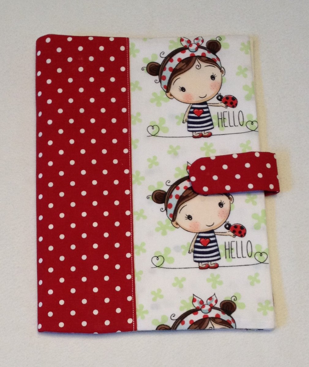 Plenkovník 4 v 1 -holčička a puntík, 4 kapsy