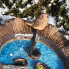 Keramické pítko s ptáčkem 34 cm