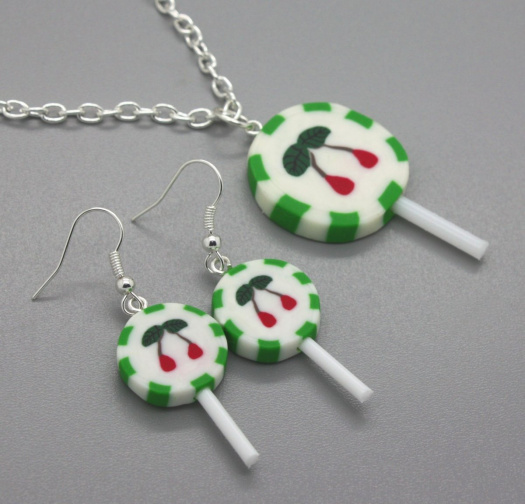 lízátka ... souprava třešničková