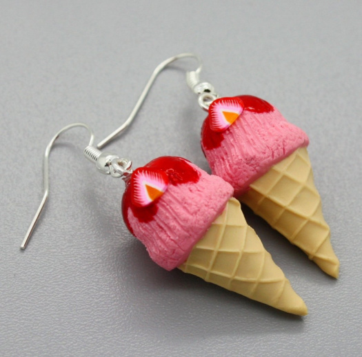 kopečková  zmrzlina jahodová