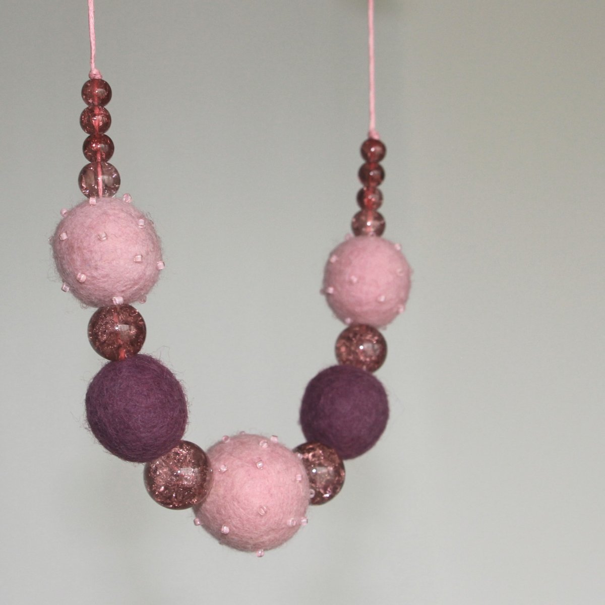 Náhrdelník - Malino-ostružinové pokušení