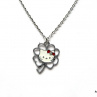 Řetízek Hello Kitty - čtyřlístek
