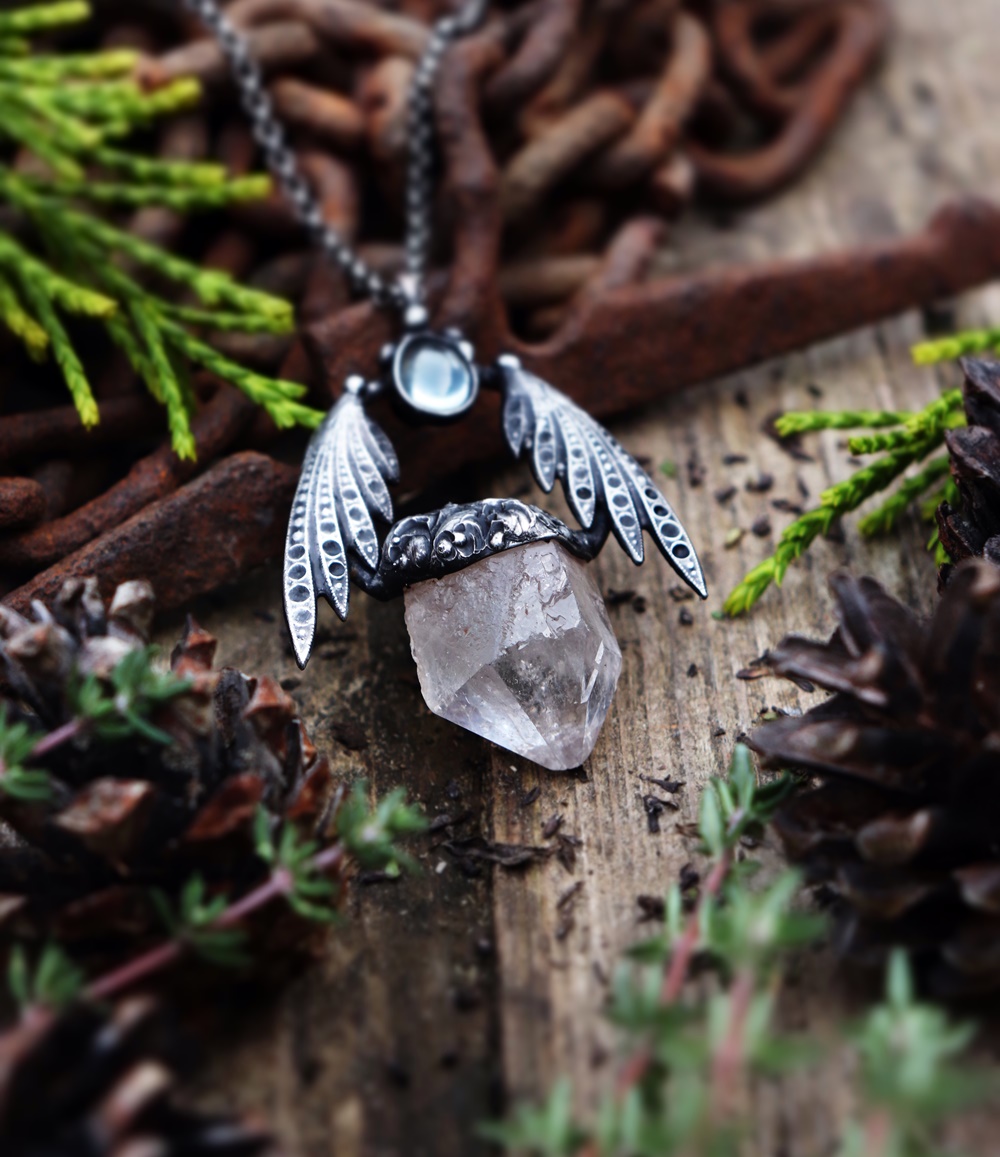 Náhrdelník - Andělský Křišťál 