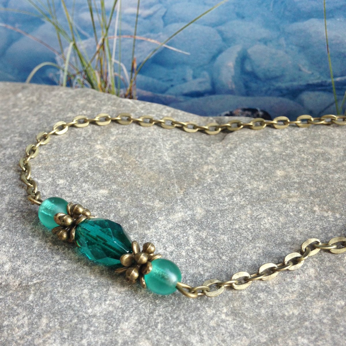 Smaragdový řetízek