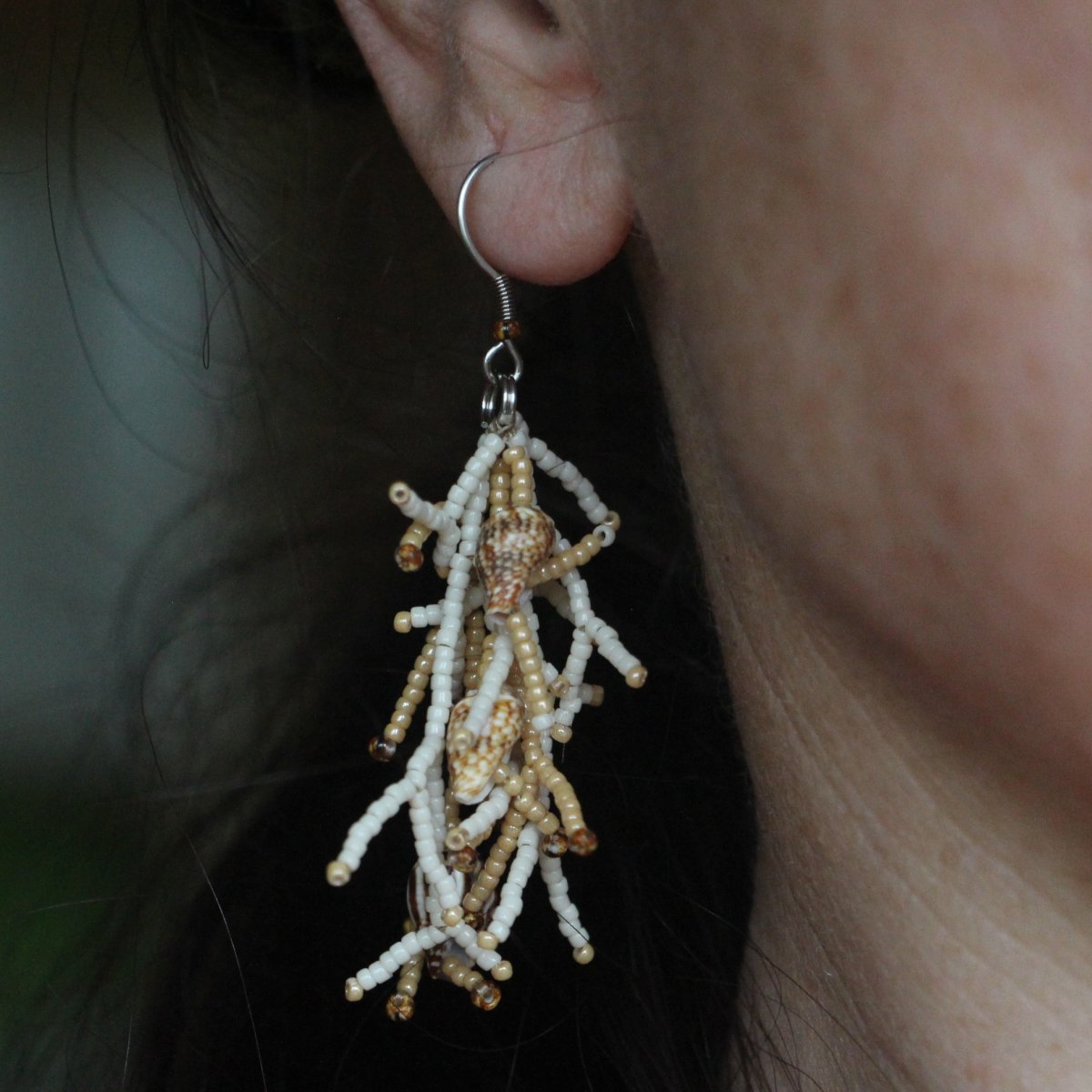 Na korálovém útesu - náušničky