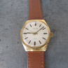 Náramkové hodinky PRIM ala "Rolex" z roku 1984, zlacené