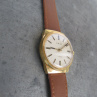 Náramkové hodinky PRIM ala "Rolex" z roku 1984, zlacené