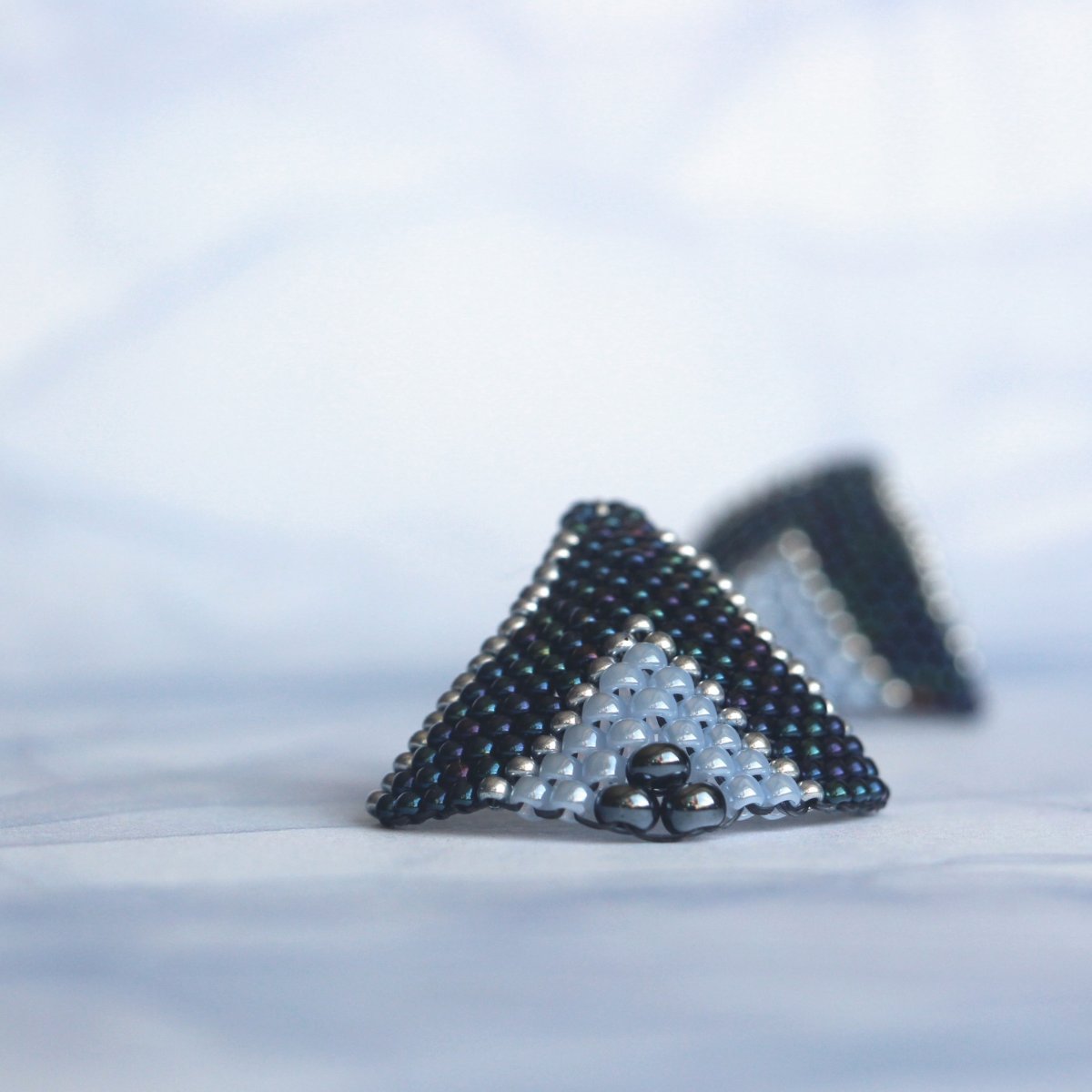 Náušnice - Vějířkové nebeské