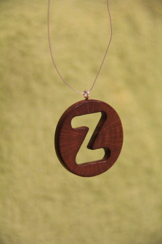 Přívěsek s písmenem "Z"