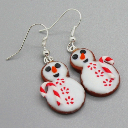 perníčky jako sněhuláčci