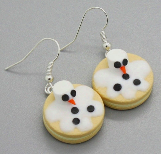 cukroví .. s roztátým sněhuláčkem