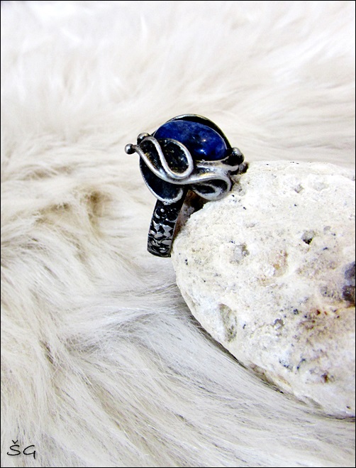 Prsten - sodalit