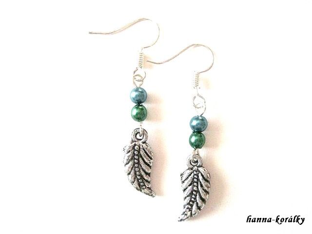 Náušnice - lístečky