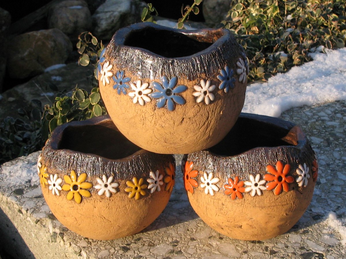 Minikouličky-květináčky