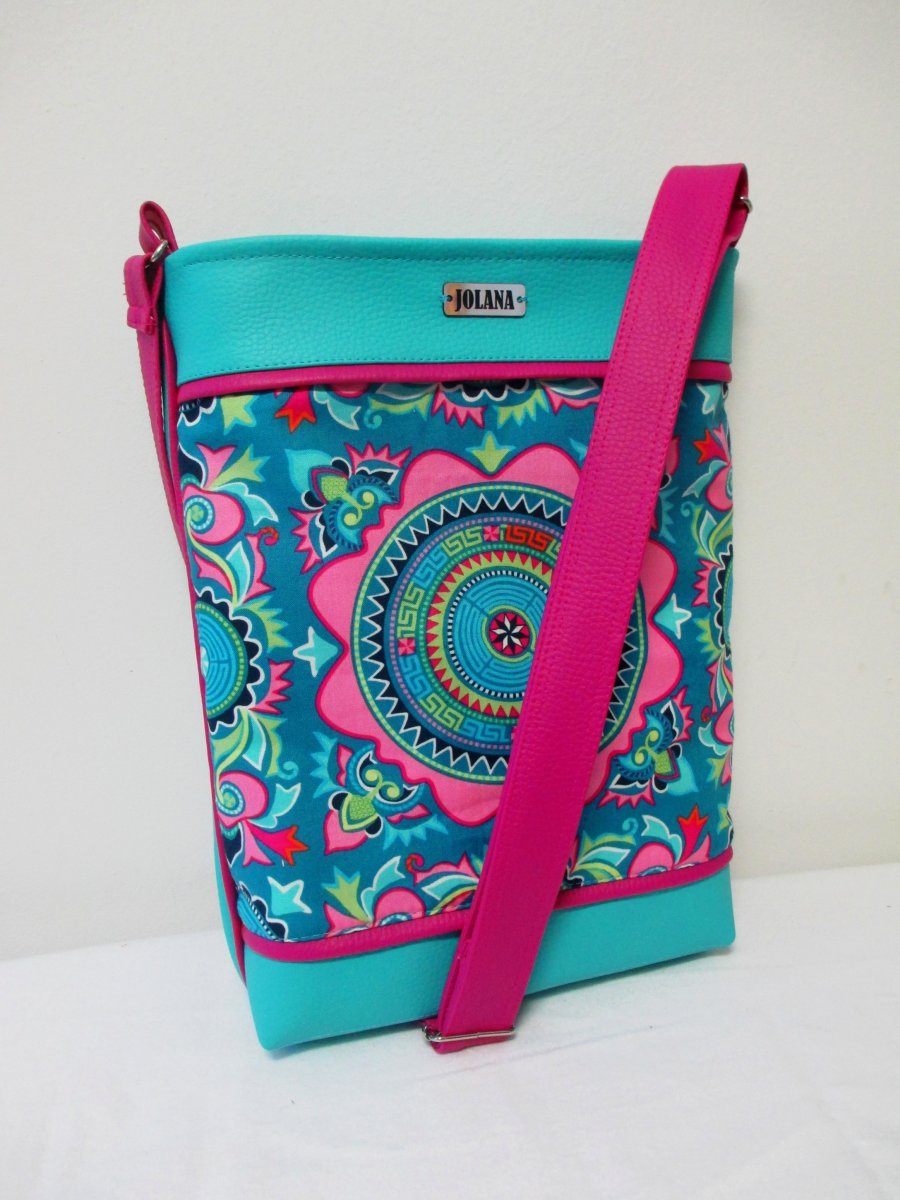 Tyrkysovo- růžová