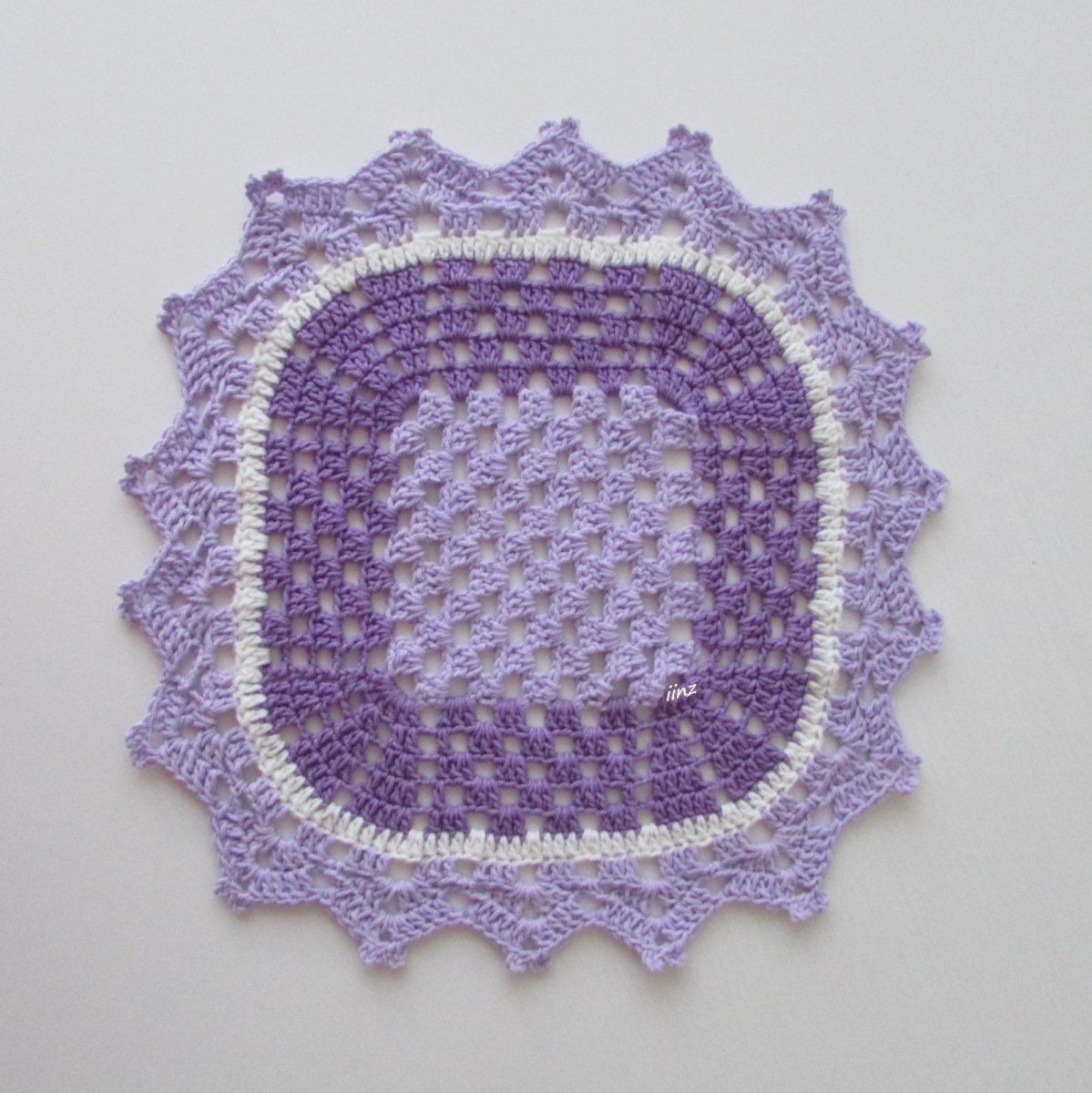 Háčkovaná dečka, prostírání