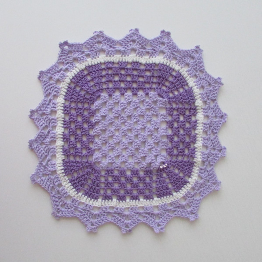 Háčkovaná dečka, prostírání