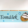 Trojitý tužkovník s lodí