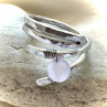 Prsten Lavender Light s jadeitem