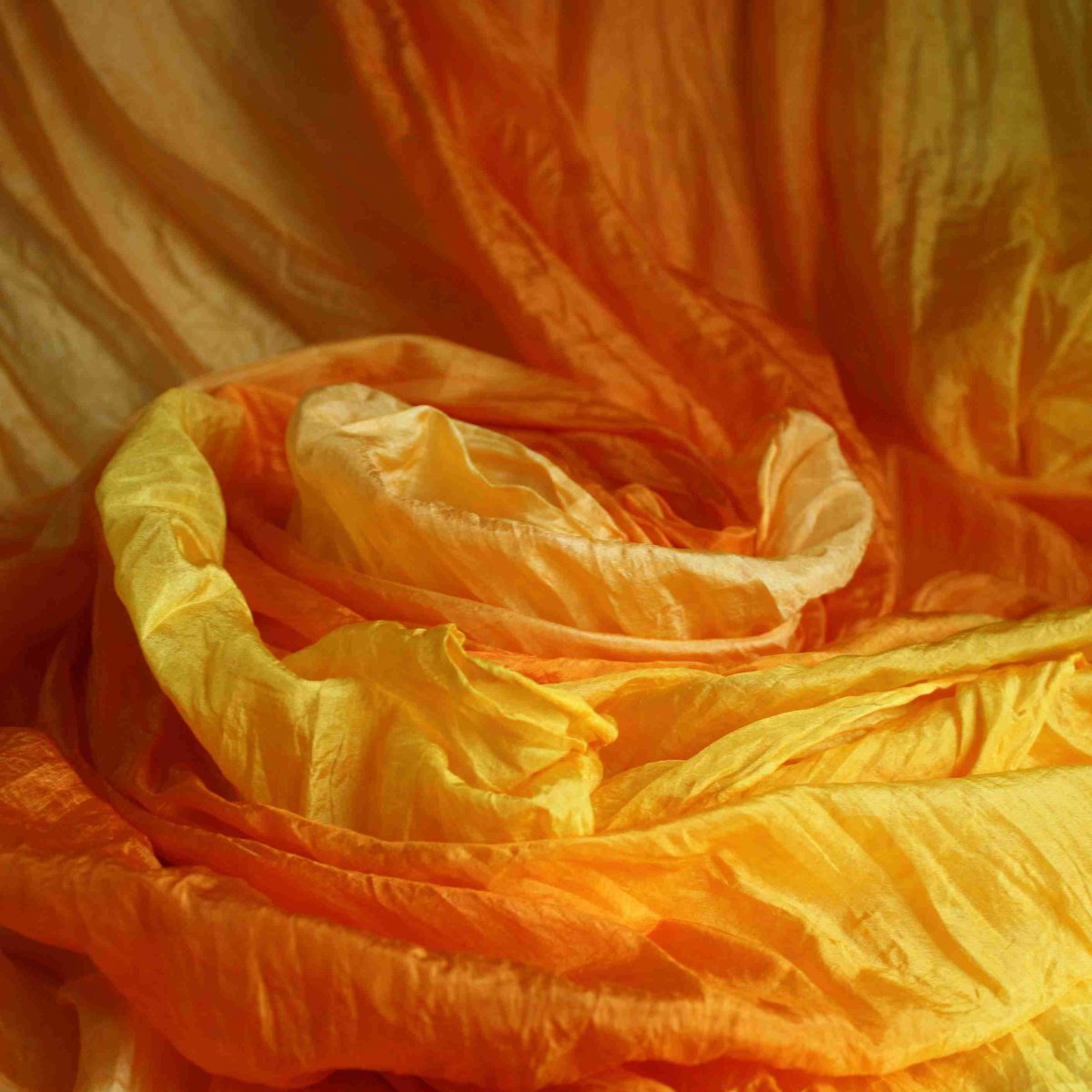 Sluneční... hedvábný pléd