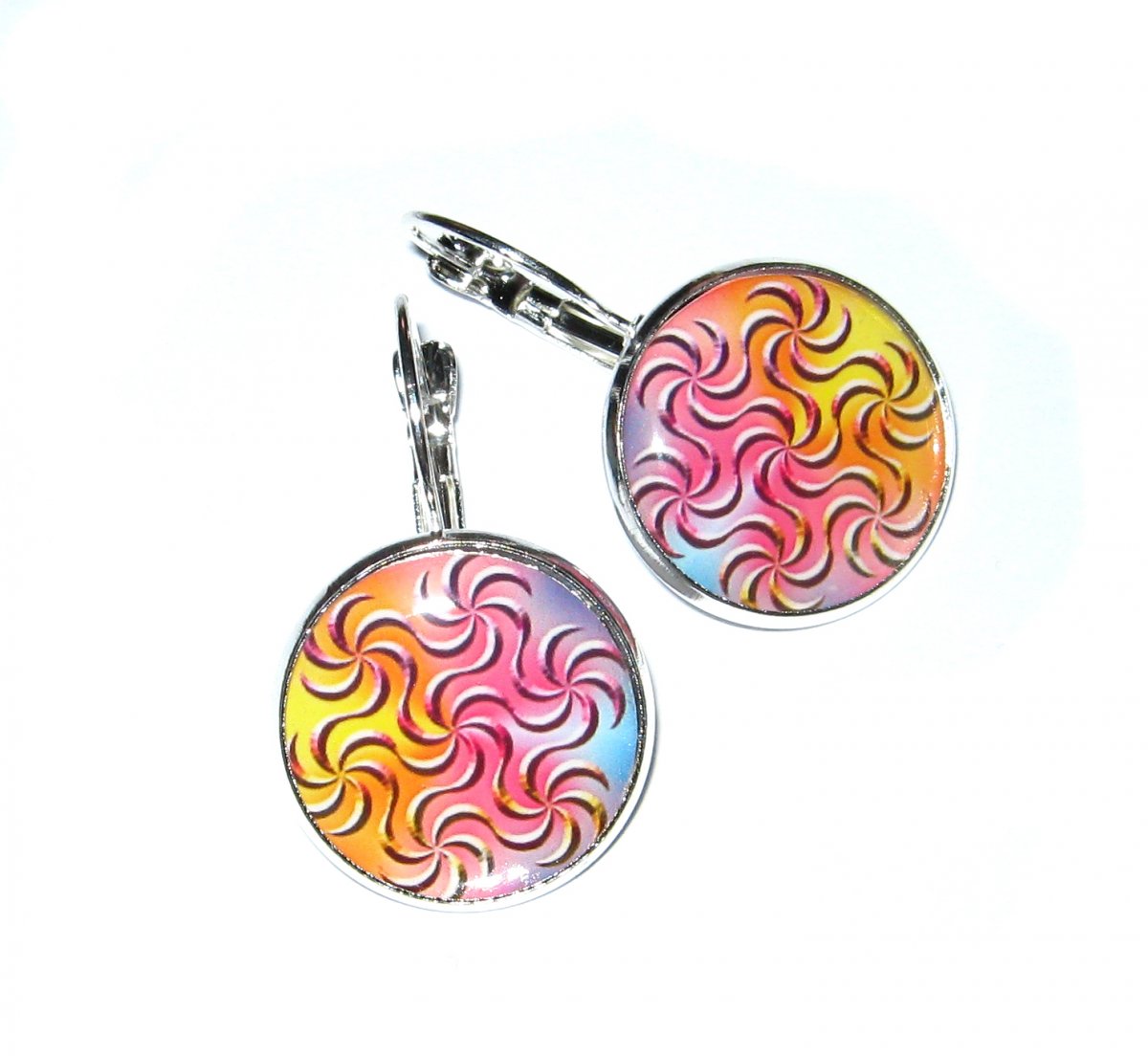 Náušnice...Mandala k naladění klidu.