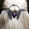 Spona do vlasů s jehlicí - Butterfly