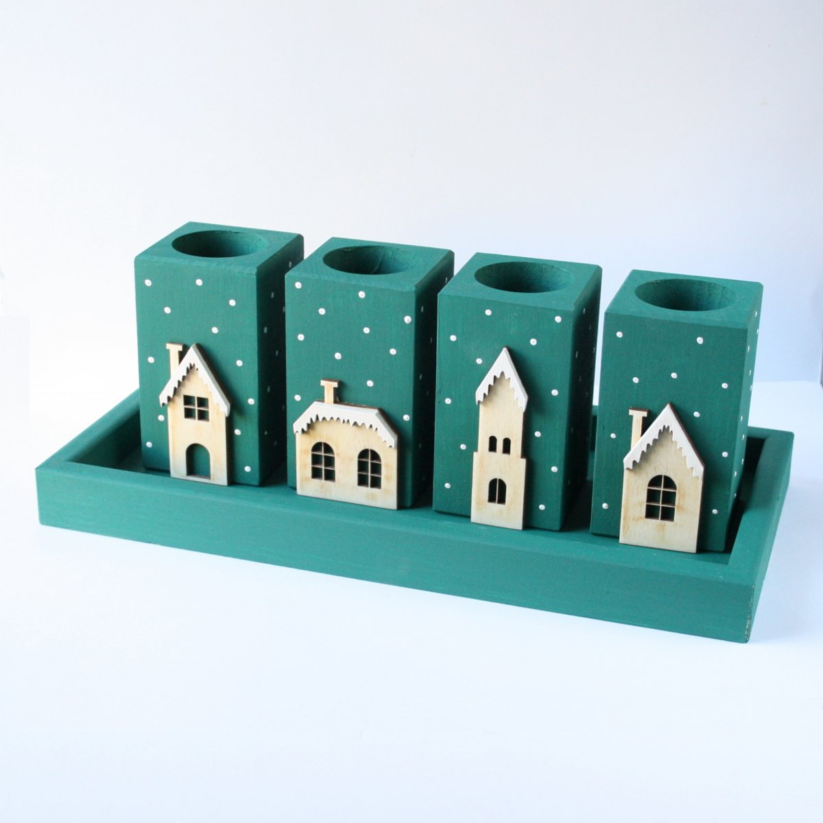 Sada vánočních svícnů