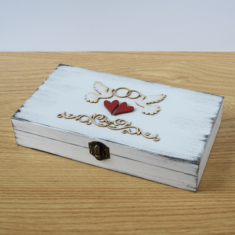 Svatební krabička na peníze - ihned k odeslání