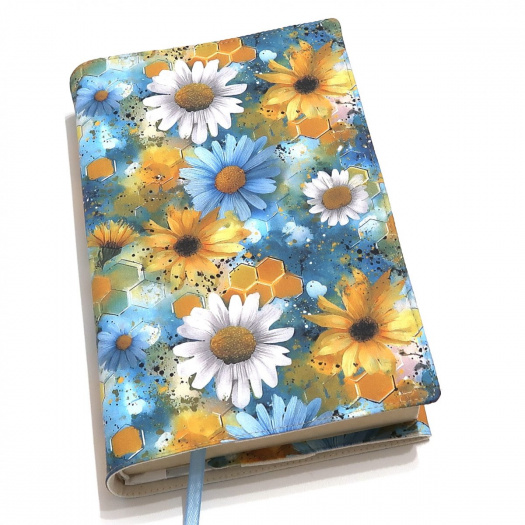  KVĚTY  -  nastavitelný obal na knihu