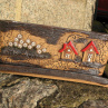 Truhlík s domečky 35 cm
