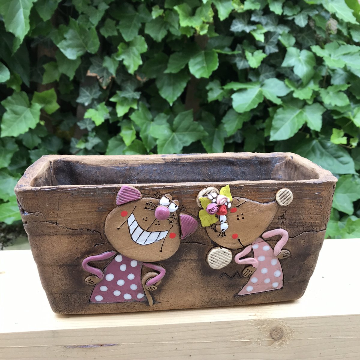 Malý truhlík kočička a myš