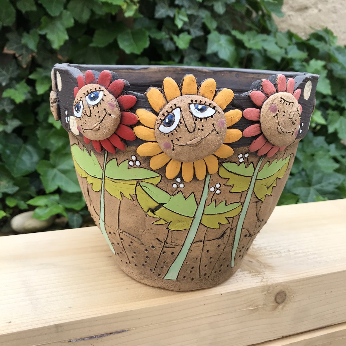 Velký obal na květináč kytky