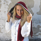 Šála s kapucí  - DÁMSKÁ