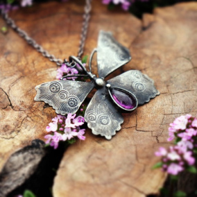 Motýl - Ametyst