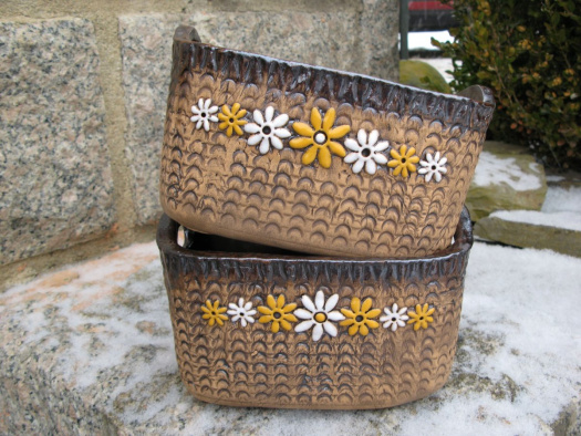 Keramický košíček malý