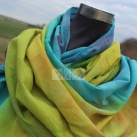 Organtýnová šála - tráva žloutne