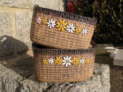 Keramický košíček malý