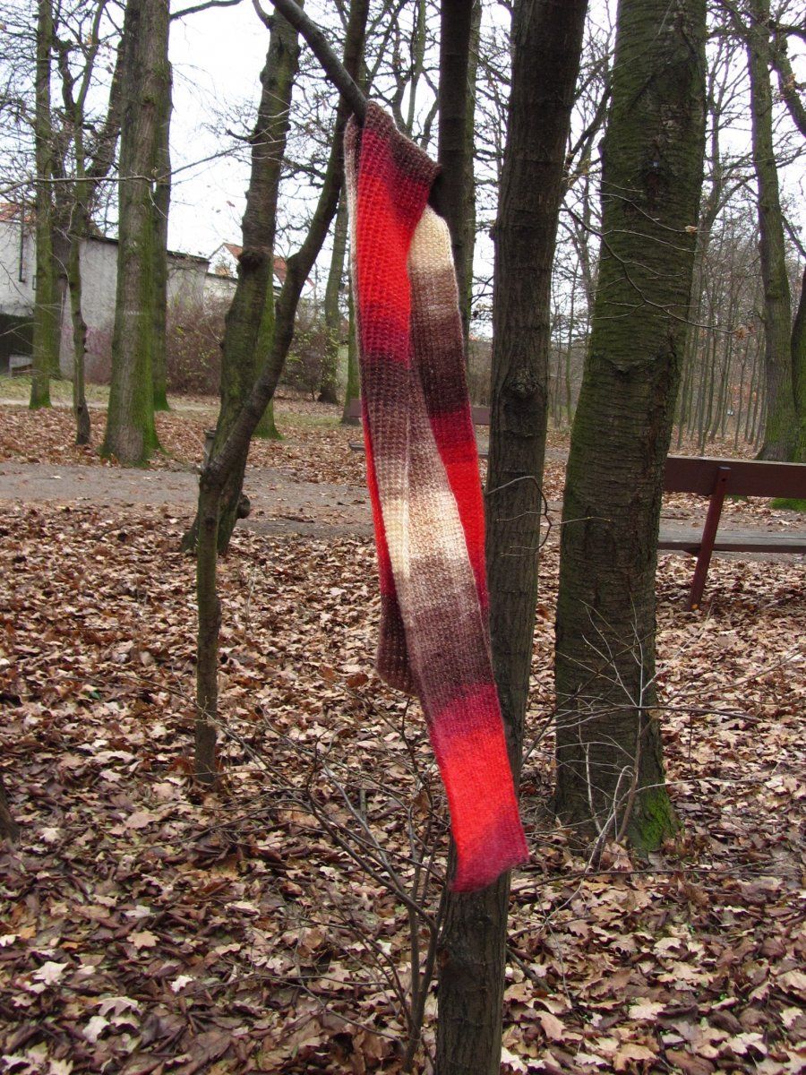 PLETENÁ ŠÁLA "DRAČÍ OHEŇ"