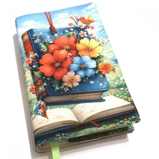 KOUZELNÉ JARO  -  nastavitelný obal na knihu